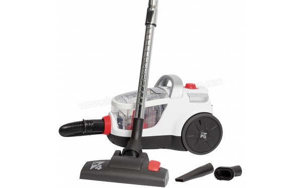 DI4 Aspirovac Cyclone 2.0 - Vue 3/4 droite, avec accessoires