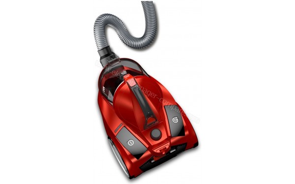 DIRT DEVIL REBEL25HFC - Vue du dessus avec cordon