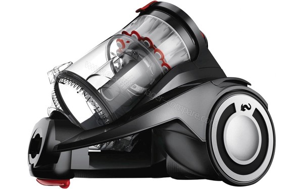 DIRT DEVIL Black label - Vue 3/4 droite