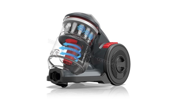 DIRT DEVIL DD5110-1 INFINITY AC plus - Vue 3/4 droite corps seul