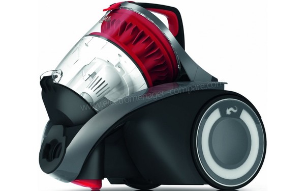 DIRT DEVIL Infinity REBEL50 Gris - Vue 3/4 droite corps seul