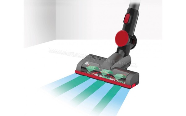 DIRT DEVIL DD698-5 Cavalier Total Home - Syst&egrave;me d'aspiration de la brosse motoris&eacute;e