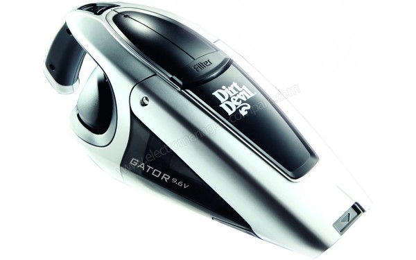 DIRT DEVIL Gator 9.6 V - Vue 3/4 droite