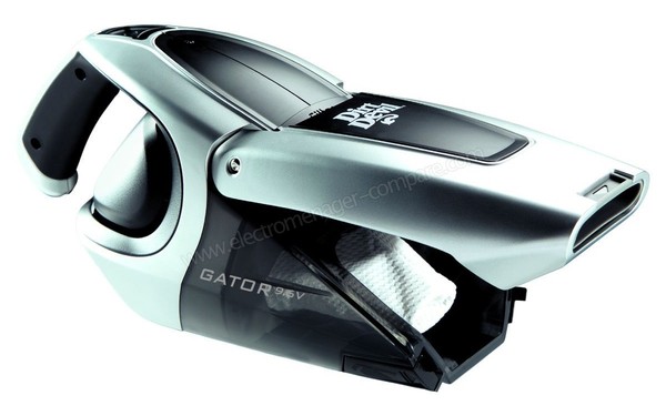 DIRT DEVIL Gator 9.6 V - Vue de l'int&eacute;rieur