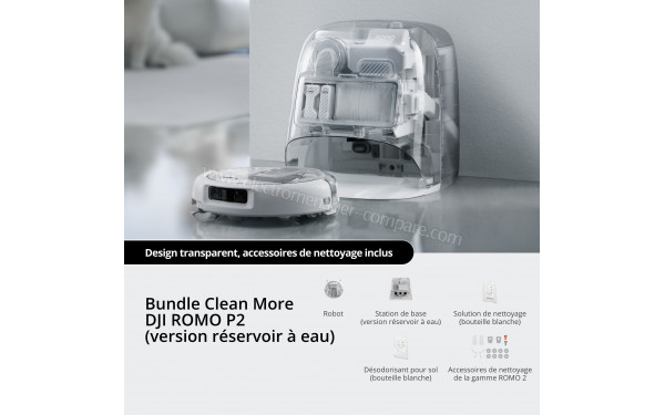 DJI Romo P2 Clean More Combo - Accessoires