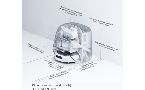 DJI Romo P2 Clean More Combo - Accessoires