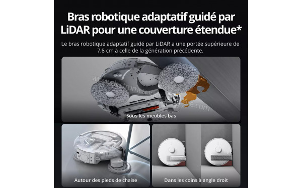 DJI Romo P2 Water Tank - Bras robotique adaptatif