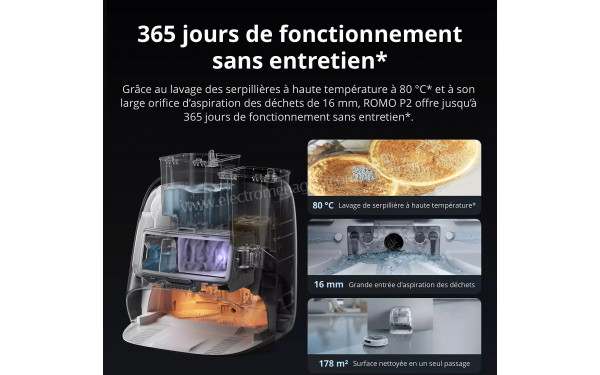 DJI Romo P2 Water Tank - Mise en situation