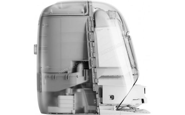 DJI Romo P Water Tank - Vue de profil sur la station de chargement