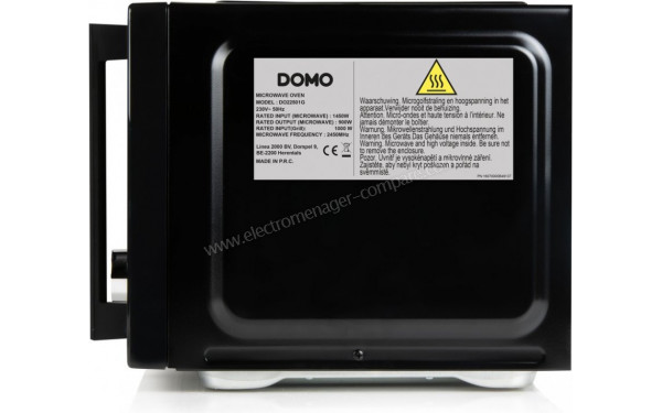 DOMO DO22501G - Vue de profil