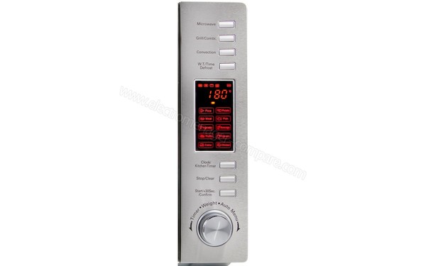 DOMO DO2330CG - Panneau de commandes