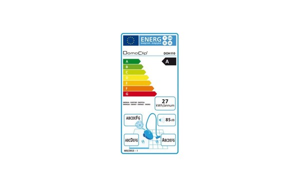 DOMOCLIP DOH110B - &Eacute;tiquette &eacute;nergie