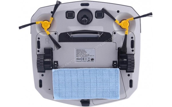 DOMOOVA DRV20 - Vue du dessous avec lingette