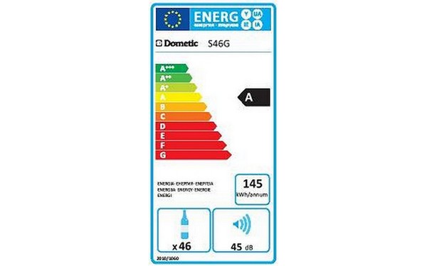 DOMETIC S46G - &Eacute;tiquette &eacute;nergie