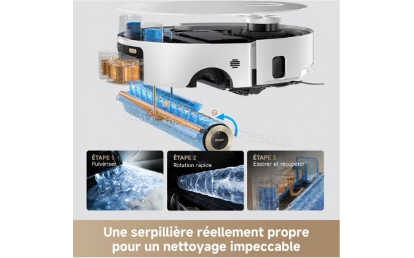 DREAME Aqua10 Roller AE Blanc - Mise en situation