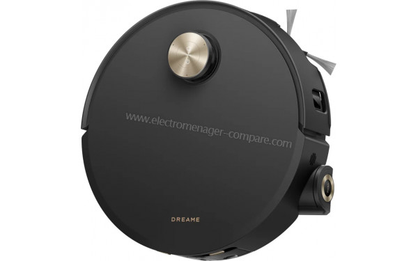 DREAME Aqua10 Roller Noir - Vue du dessus 3/4 gauche