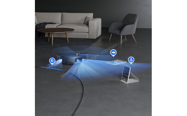 DREAME Aqua10 Ultra Track Noir - Mise en situation