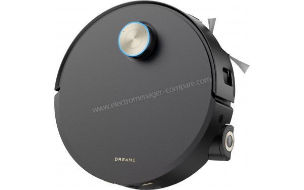 DREAME Aqua10 Ultra Roller Complete Noir - Vue de dessus 3/4 droite