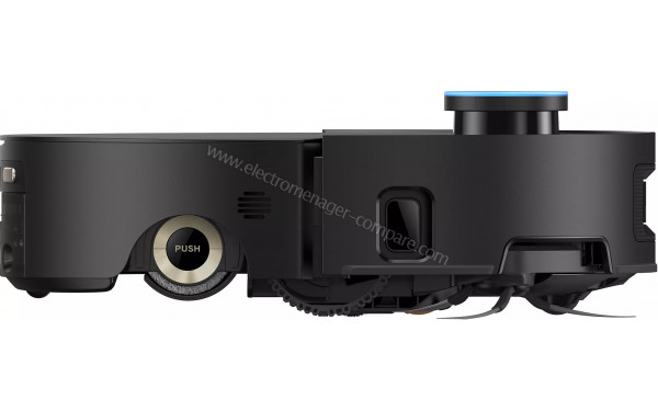 DREAME Aqua10 Ultra Roller Complete Noir - Vue de profil