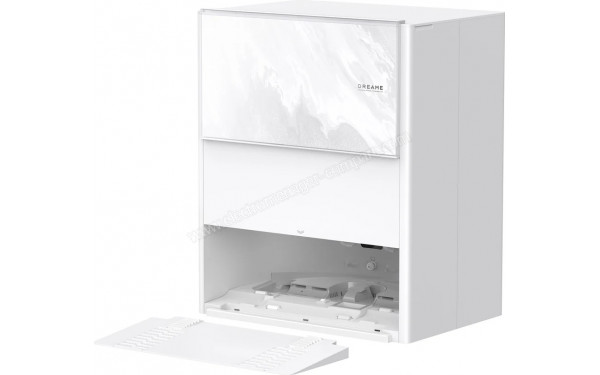 DREAME Aqua10 Ultra Track Complete Blanc - Vue de la base de chargement