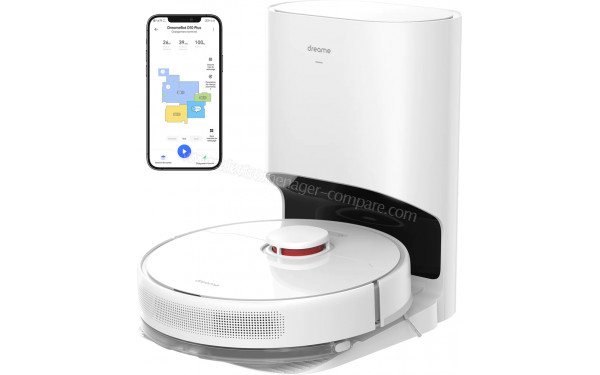 DREAME D10 Plus Blanc - Vue d'ensemble