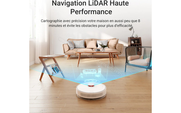 DREAME D10 Plus Blanc - Mise en situation