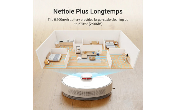 DREAME D10 Plus Blanc - Mise en situation