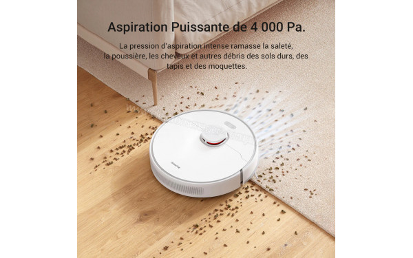 DREAME D10 Plus Blanc - Mise en situation