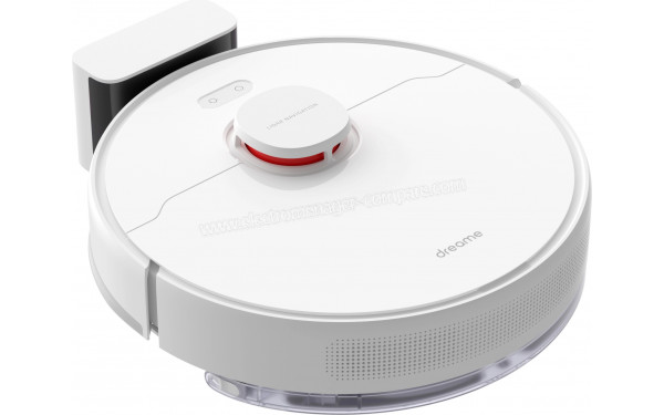 DREAME D10s Blanc - Vue sur base de chargement