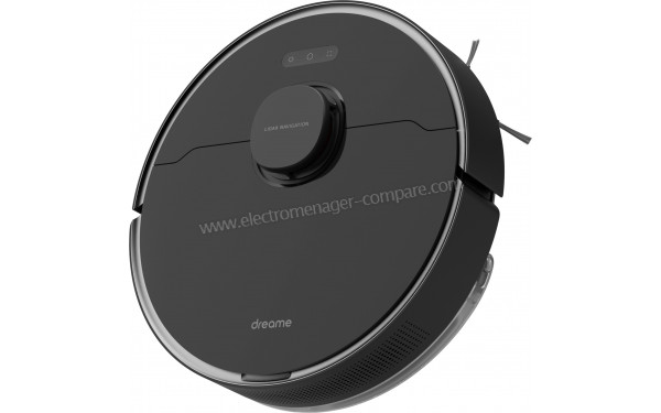 DREAME D10s Pro Noir - Vue du dessus 3/4 droite