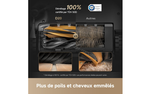 DREAME D20 Noir - Mise en situation