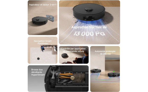 DREAME D20 Noir - Accessoires