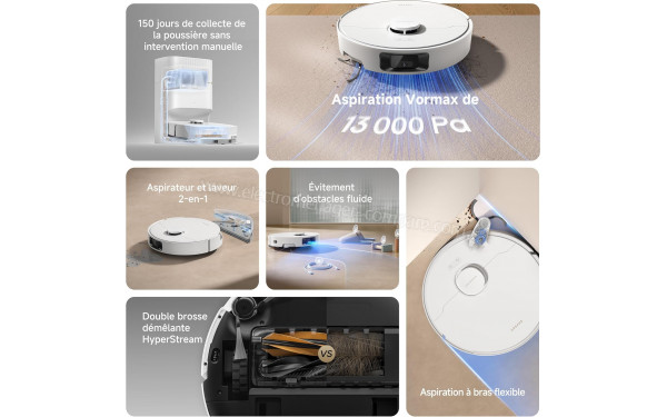 DREAME D20 Pro Plus Blanc - Mise en situation