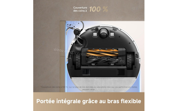 DREAME D20 Pro Plus Blanc - Port&eacute;e int&eacute;grale gr&acirc;ce au bras flexible