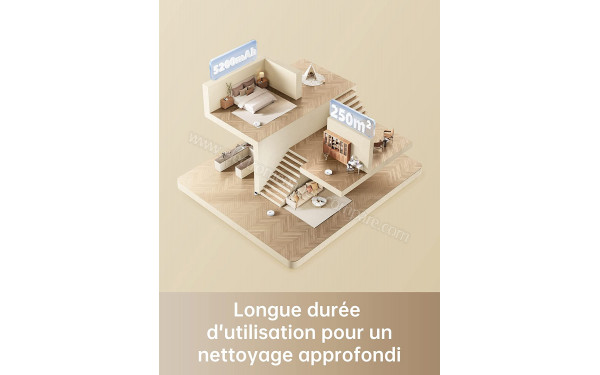 DREAME D9 Max Blanc - Mise en situation