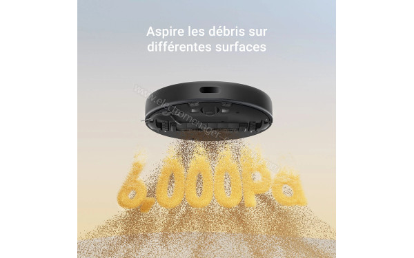 DREAME D9 Max Gen 2 Noir - Puissance d'aspiration