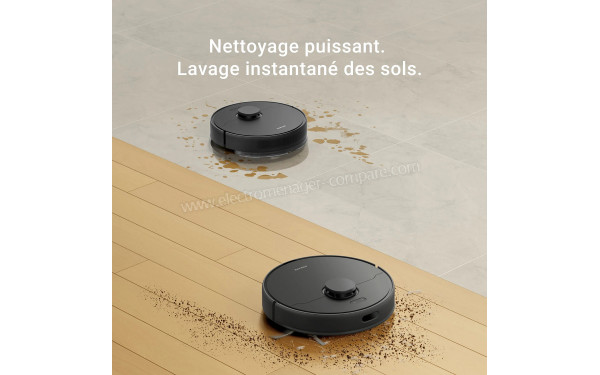 DREAME D9 Max Gen 2 Noir - Lavage instantan&eacute; des sols