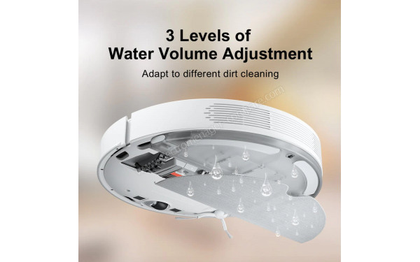 DREAME D9 Blanc - Vue du dessous