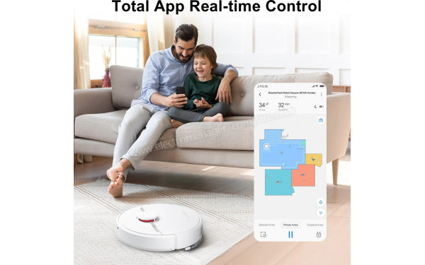 DREAME D9 Blanc - Mise en situation