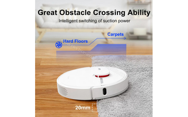 DREAME D9 Blanc - Mise en situation