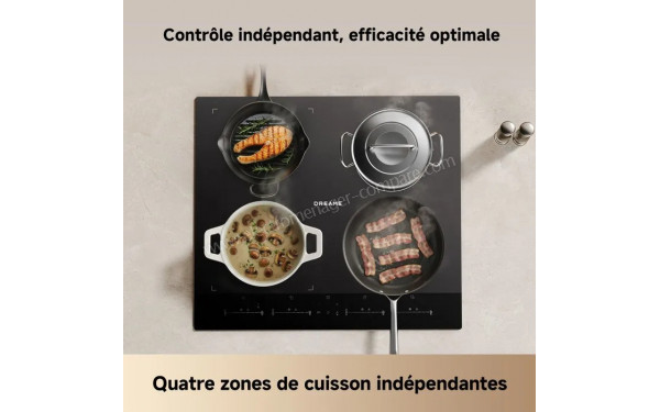 DREAME EZ60 - Zones de cuisson ind&eacute;pendantes