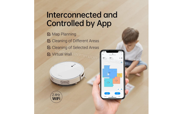 DREAME F9 Blanc - Application pour smartphones ou tablettes