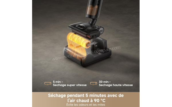 DREAME H12 Pro FlexReach - S&eacute;chage &agrave; l'air chaud
