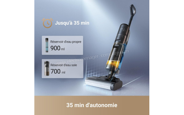 DREAME H12S - Autonomie jusqu'&agrave; 35 minutes