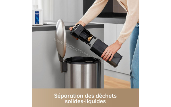 DREAME H13 Pro - S&eacute;paration des d&eacute;chets solides-liquides