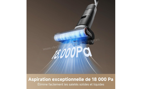 DREAME H14 AE - Puissance d'aspiration