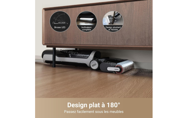 DREAME H14 Pro - Design plat &agrave; 180&deg;