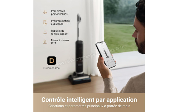 DREAME H14 Pro - Cont&ocirc;le intelligent par application