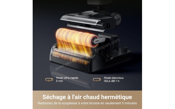 DREAME H14 Pro - S&eacute;chage &agrave; l'air chaud herm&eacute;tique
