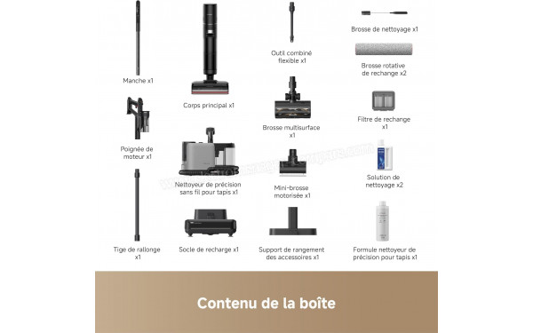 DREAME H15 Mix - Accessoires